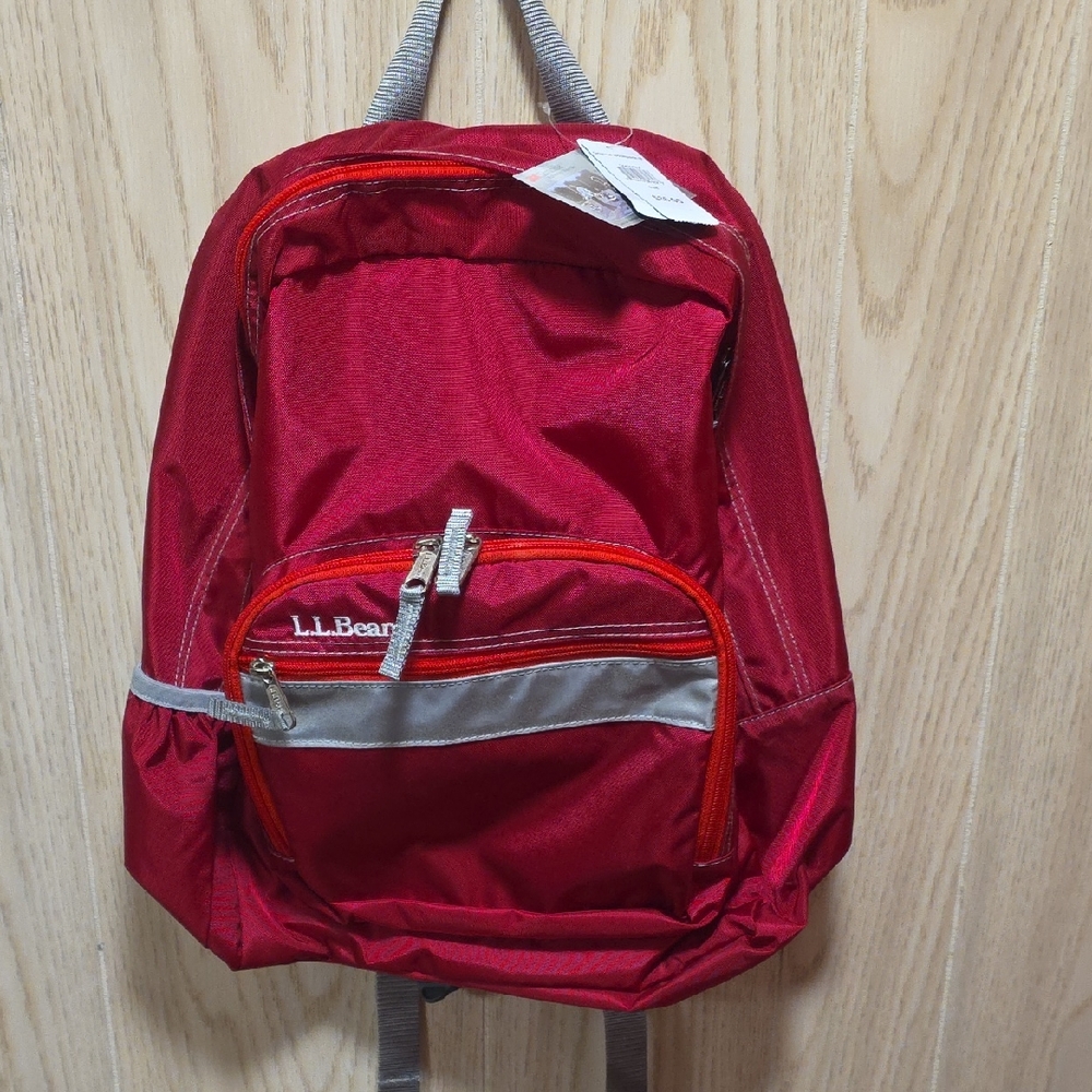 L.L. Bean Vibrant Red Backpack